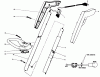 Toro 51245 (1010) - 1010 Electric Trimmer, 1985 (5000001-5999999) Listas de piezas de repuesto y dibujos HANDLE ASSEMBLY