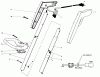 Toro 51245C (1010) - 1010 Electric Trimmer, 1986 (6000001-6999999) Listas de piezas de repuesto y dibujos HOUSING ASSEMBLY