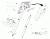 Toro 51255 (1000) - 1000 Electric Trimmer, 1991 (1000001-1999999) Listas de piezas de repuesto y dibujos HANDLE ASSEMBLY