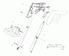 Toro 51255 (1000) - 1000 Electric Trimmer, 1992 (2000001-2999999) Listas de piezas de repuesto y dibujos HANDLE ASSEMBLY