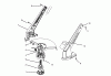 Toro 51256 - 10" Electric Trimmer, 1996 (69000001-69999999) Listas de piezas de repuesto y dibujos MOTOR & HOUSING ASSEMBLY