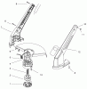 Toro 51256 - 10" Electric Trimmer, 1997 (79000001-79999999) Listas de piezas de repuesto y dibujos MOTOR & HOUSING ASSEMBLY