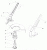 Toro 51304 - 11" Electric Trimmer, 1998 (89000001-89999999) Listas de piezas de repuesto y dibujos MOTOR & HOUSING ASSEMBLY
