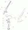 Toro 51301 - 11" Electric Trimmer, 2002 (220000001-220999999) Listas de piezas de repuesto y dibujos MOTOR & HOUSING ASSEMBLY