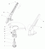 Toro 51302 - 13" Electric Trimmer/Edger, 1998 (89000001-89999999) Listas de piezas de repuesto y dibujos MOTOR & HOUSING ASSEMBLY