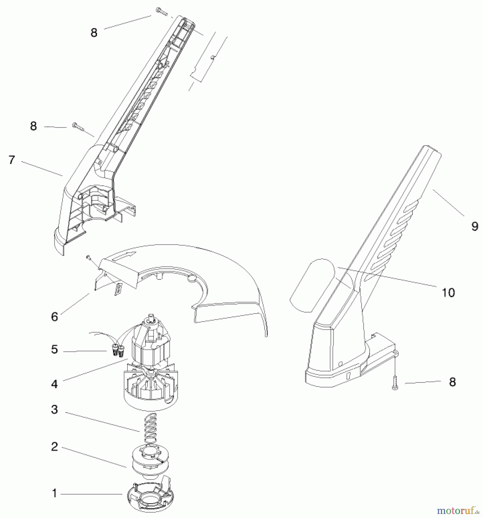 Toro Neu Trimmers, String/Brush 51307 - Toro 13