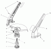 Toro 51332 - 12" Electric Trimmer, 2001 (210000001-210999999) Listas de piezas de repuesto y dibujos MOTOR & HOUSING ASSEMBLY