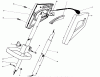 Toro 51328 (1100) - 1100 Electric Trimmer, 1990 (0000001-0999999) Pièces détachées HANDLE ASSEMBLY