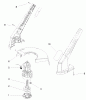 Toro 51350 - 14" Electric Trimmer/Edger, 2001 (210000001-210999999) Listas de piezas de repuesto y dibujos TRIMMER ASSEMBLY