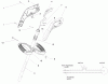 Toro 51353 - 15" Electric Trimmer/Edger, 2002 (220000001-220999999) Listas de piezas de repuesto y dibujos HANDLE ASSEMBLY