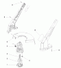 Toro 51353 - 15" Electric Trimmer/Edger, 2001 (210000001-210999999) Listas de piezas de repuesto y dibujos TRIMMER ASSEMBLY