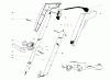 Toro 51430 (1210) - 1210 Electric Trimmer, 1985 (5000001-5999999) Listas de piezas de repuesto y dibujos HANDLE ASSEMBLY