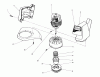 Toro 51440 (1410) - 1410 Electric Trimmer, 1990 (0000001-0999999) Listas de piezas de repuesto y dibujos HOUSING ASSEMBLY