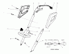 Toro 51440C (1410) - 1410 Electric Trimmer, 1988 (8000001-8999999) Listas de piezas de repuesto y dibujos HANDLE ASSEMBLY