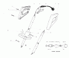 Toro 51441 (1410) - 1410 Electric Trimmer, 1990 (0000001-0999999) Listas de piezas de repuesto y dibujos HANDLE ASSEMBLY
