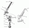 Toro 51447 - 14" Electric Trimmer, 1995 (59000001-59999999) Listas de piezas de repuesto y dibujos MOTOR & HOUSING ASSEMBLY