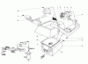 Toro 51555 (710) - 710 Electric Trimmer, 1988 (8000001-8999999) Listas de piezas de repuesto y dibujos UPPER CASE ASSEMBLY
