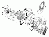 Toro 51604 (TC 400) - TC 400 Gas Trimmer, 1982 (2000001-2999999) Listas de piezas de repuesto y dibujos ENGINE ASSEMBLY