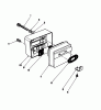 Toro 51604 (TC 400) - TC 400 Gas Trimmer, 1983 (3000001-3999999) Pièces détachées SPARK ARRESTER MUFFLER KIT NO. 45-2630
