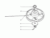 Toro 51606 (TC 600) - TC 600 Gas Trimmer, 1982 (2000001-2999999) Listas de piezas de repuesto y dibujos FIXED LINE HEAD (OPTIONAL)