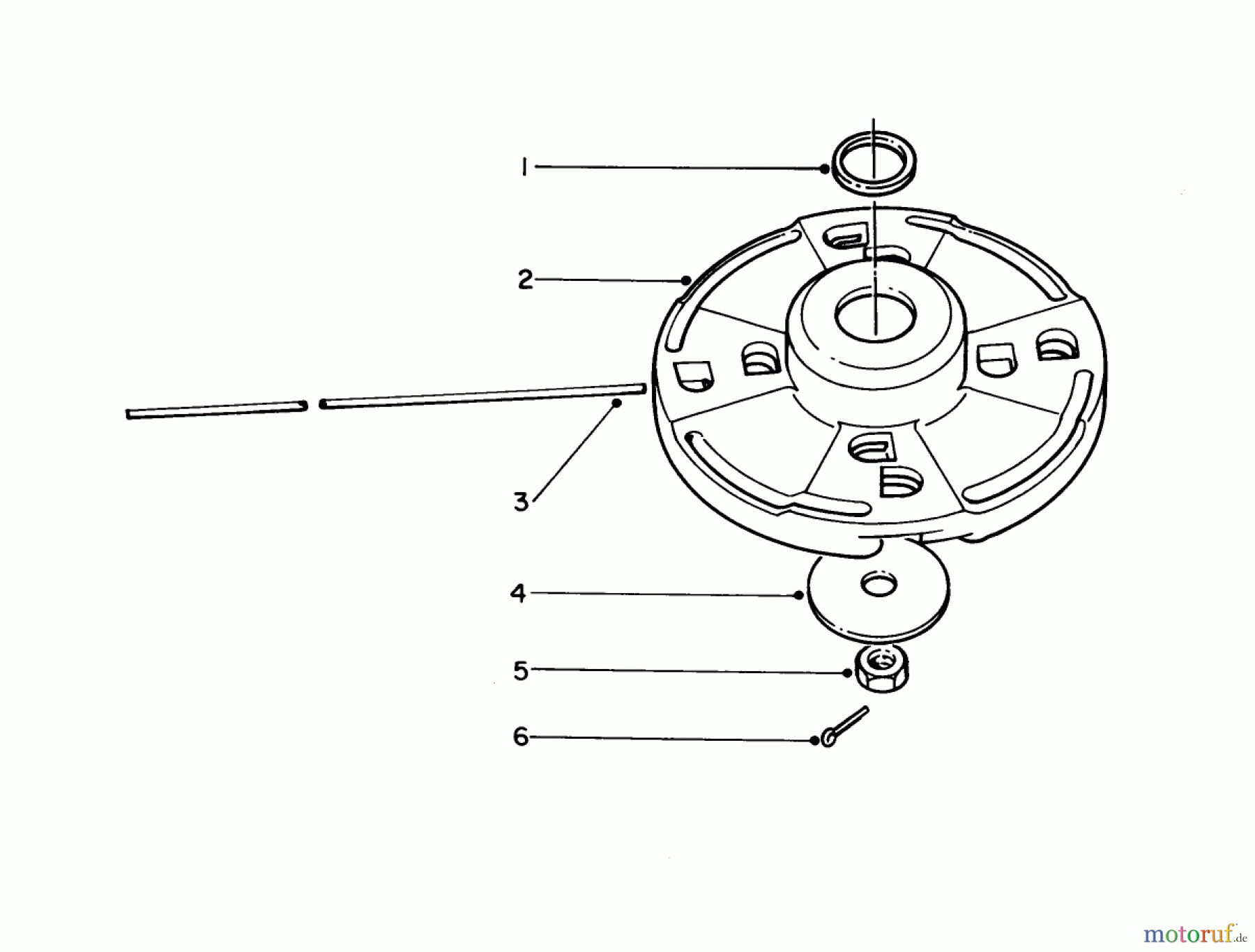  Toro Neu Trimmers, String/Brush 51606 (TC 600) - Toro TC 600 Gas Trimmer, 1982 (2000001-2999999) FIXED LINE HEAD (OPTIONAL)