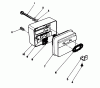 Toro 51616 (TC 650) - TC 650 Gas Trimmer, 1985 (5000001-5999999) Listas de piezas de repuesto y dibujos SPARK ARRESTER MUFFLER KIT NO. 45-2630