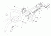 Toro 51628 (TC 1800) - TC 1800 Gas Trimmer, 1990 (0000001-0999999) Listas de piezas de repuesto y dibujos HANDLE ASSEMBLY