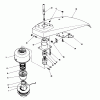 Toro 51641 (TC 1000) - TC 1000 Gas Trimmer, 1985 (5000001-5999999) Listas de piezas de repuesto y dibujos TRIMMER HEAD ASSEMBLY
