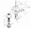 Toro 51641 (TC 1000) - TC 1000 Gas Trimmer, 1986 (6000001-6999999) Listas de piezas de repuesto y dibujos TRIMMER HEAD ASSEMBLY