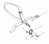Toro 51641 (TC 1000) - TC 1000 Gas Trimmer, 1987 (7000001-7999999) Ricambi DELUXE SHOULDER/BELT HARNESS (OPTIONAL)