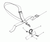 Toro 51642 (TC 2000) - TC 2000 Gas Trimmer, 1987 (7000001-7999999) Ricambi DELUXE SHOULDER/BELT HARNESS (OPTIONAL)