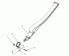 Toro 51642 (TC 2000) - TC 2000 Gas Trimmer, 1987 (7000001-7999999) Ricambi SHOULDER HARNESS (OPTIONAL)