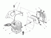 Toro 51644 (TC 4000) - TC 4000 Gas Trimmer, 1987 (7000001-7999999) Listas de piezas de repuesto y dibujos CYLINDER & MUFFLER CLEANER ASSEMBLY