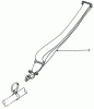 Toro 51645 (TC 5000) - TC 5000 Gas Trimmer, 1988 (8000001-8999999) Listas de piezas de repuesto y dibujos SHOULDER HARNESS (OPTIONAL)