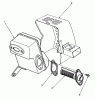 Toro 51645 (TC 5000) - TC 5000 Gas Trimmer, 1988 (8000001-8999999) Listas de piezas de repuesto y dibujos SPARK ARRESTOR MUFFLER KIT NO. 55-7400