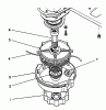 Toro 51650 (TC 3100) - TC 3100 Gas Trimmer, 1992 (2000001-2999999) Listas de piezas de repuesto y dibujos DUAL LINE MANUAL FEED CUTTER HEAD (OPTIONAL)