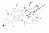 Toro 51655 (TC 3110) - TC 3110 Gas Trimmer, 1990 (0000001-0999999) Listas de piezas de repuesto y dibujos HANDLE ASSEMBLY