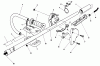 Toro 51660 (TC 3500) - TC 3500 Gas Trimmer, 1990 (0000001-0999999) Listas de piezas de repuesto y dibujos HANDLE ASSEMBLY