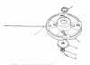 Toro 51675 (TC 5010) - TC 5010 Gas Trimmer, 1991 (1000001-1999999) Listas de piezas de repuesto y dibujos METALLIC FIXED LINE CUTTER HEAD (OPTIONAL)