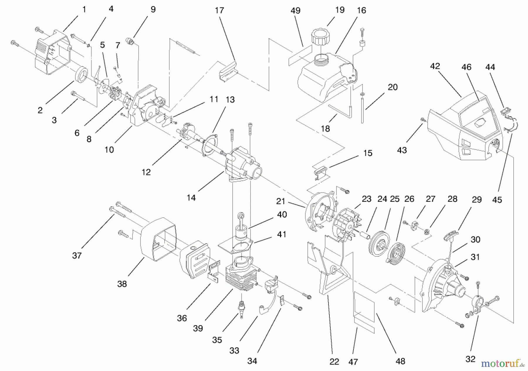 Toro Neu Trimmers, String/Brush 51904 - Toro 18