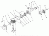 Toro 51918 - 18" Brush Cutter, 1996 (69000001-69999999) Listas de piezas de repuesto y dibujos ENGINE ASSEMBLY #2