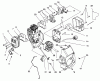 Toro 51920 - 15" Gas Trimmer, 1996 (69000001-69999999) Listas de piezas de repuesto y dibujos CARBURETOR & MUFFLER ASSEMBLIES