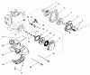 Toro 51920 - 15" Gas Trimmer, 1997 (79000001-79999999) Listas de piezas de repuesto y dibujos CLUTCH, STARTER MODULE & FUEL TANK ASSEMBLIES