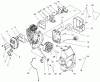 Toro 51921 - 15" Gas Trimmer, 1997 (79000001-79999999) Listas de piezas de repuesto y dibujos CARBURETOR & MUFFLER ASSEMBLIES