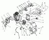 Toro 51926 - 16" Gas Trimmer, 1996 (69000001-69999999) Listas de piezas de repuesto y dibujos CARBURETOR & MUFFLER ASSEMBLIES