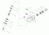 Toro 53011 - Gas Trimmer, Straight Shaft (53005), 1998 (890001-895000) Listas de piezas de repuesto y dibujos GEARCASE ASSEMBLY