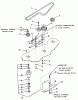 Toro 05-48MS05 - 48" Side Discharge Mower, 1986 Listas de piezas de repuesto y dibujos REAR DISCHARGE MOWER-36 IN. (92 CM)(VEHICLE IDENTIFICATION NUMBER 05-36MR04)