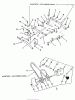 Toro 05-37SC02 - 37" Side Discharge Mower, 1990 Listas de piezas de repuesto y dibujos REAR DISCHARGE MOWER-36 IN. (92 CM) VEHICLE IDENTIFICATION NUMBER 05-36MR04 #2