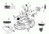 Toro 05-38SY02 - 38" Side Discharge Mower, 1992 (2000001-2999999) Ricambi DECK ASSEMBLY #1