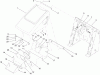 Compact Utility Loaders 22331 - Toro Dingo TX 420 Compact Utility Loader (SN: 250000001 - 250999999) (2005) Ricambi HOOD ASSEMBLY